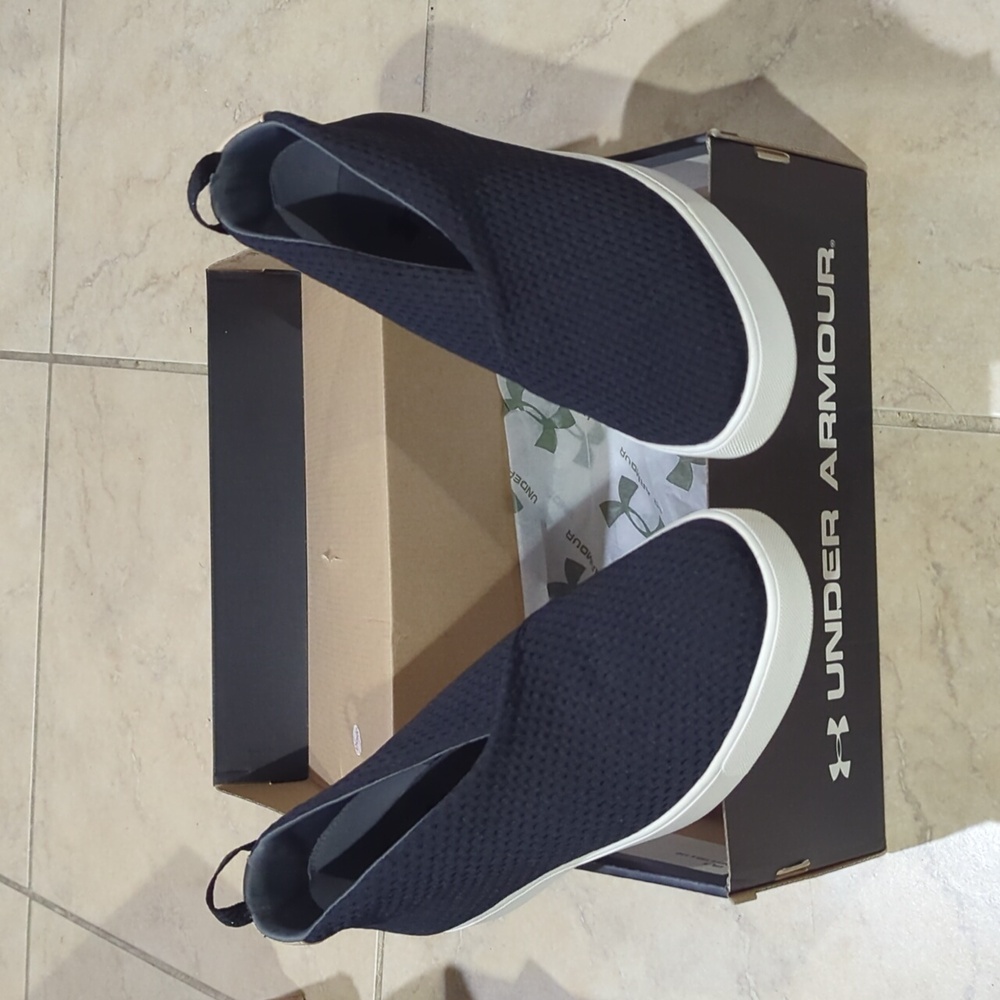 Under Armour Black Athletic/Casual Shoes (Modern Court Mid)
